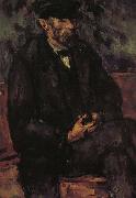 Paul Cezanne gardener Spain oil painting artist